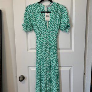 Faithfull The Brand Midi Dress Farah Cora Floral